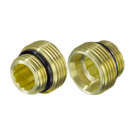 Адаптер для узла нижнего подключения радиатора 1/2"*3/4"