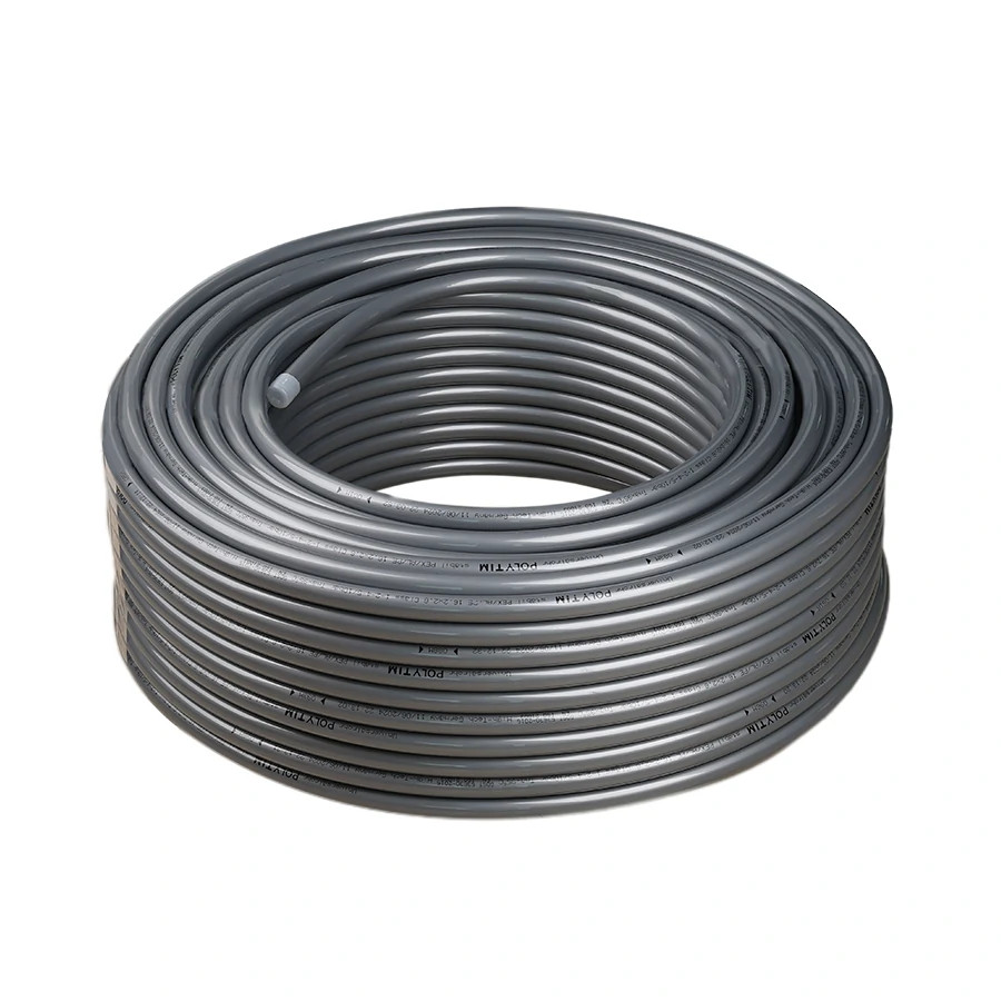 Труба PEX-b/AL/PERT с алюминевым слоем, Stabili, 20*2.0(100 м)серый