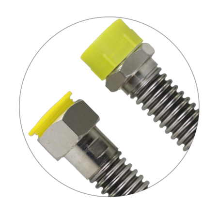 Шланг для газа сильфонного вида 3/4"г/ш- 50см