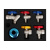 Набор кранов для газового котла(угловой) Набор кранов для газового котла(угловой)