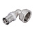 Пресс-фитинг. Уголок никелированный 16* 3/4" г