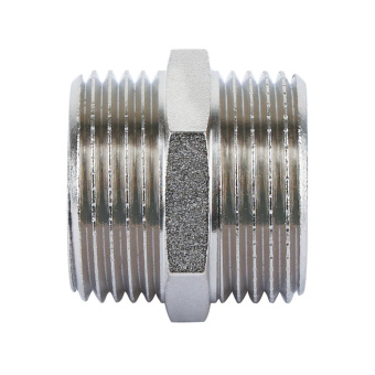 Ниппель никелированный  11/2" ш/ш