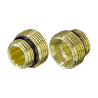 Адаптер для узла нижнего подключения радиатора 1/2"*3/4"