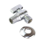 Вентиль для подключения сантехнических приборов  ( хром) 1/2"*3/4"