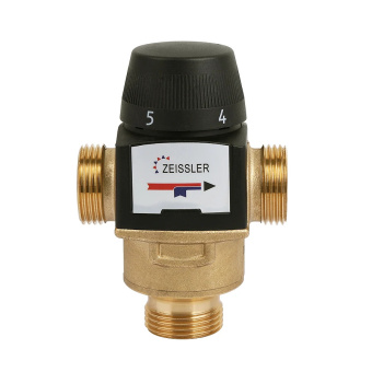 Термостатический смесительный клапан 1"  ( 30-70°C)  kvs 4,5