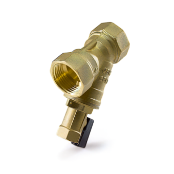 Фильтр косой c мини краном 1/2"