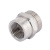 Переходник никелированный 1/2 x 3/4", "евроконус"