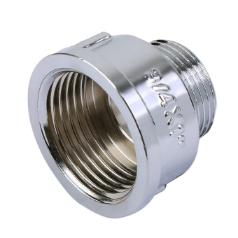 Переходник хромированный 1"г*1/2"ш