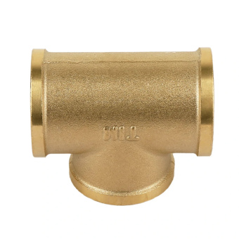 Тройник переходной латунный 3/4"*1/2"*3/4" г/г/г