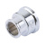 Муфта хромированная  1/2"г*3/8"г