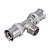 Пресс-фитинг. Тройник  никелированный 32 * 1" ш * 32