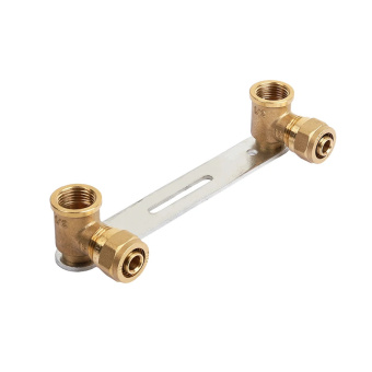 Планка установочная с 2-мя  уголками 1/2"* 16 цанга
